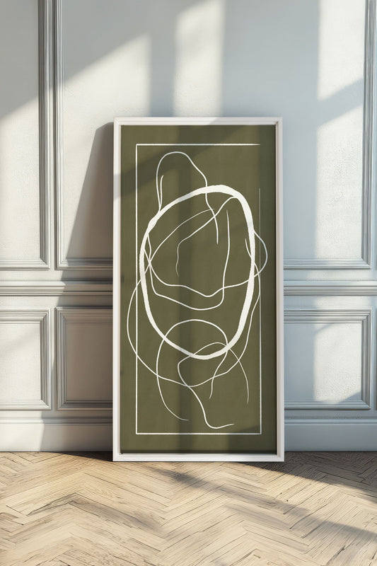 FLOWING HARMONY, Work on stretched canvas