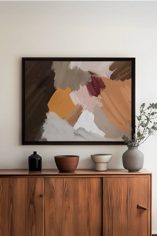 ÉLAN CRÉATIF, Work on stretched canvas
