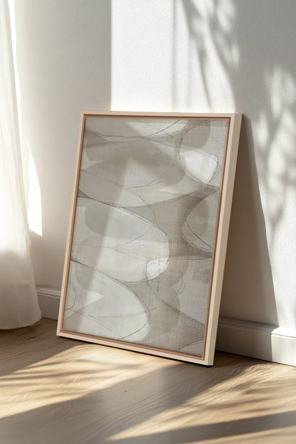 Sand Curves, Oeuvre sur toile étirée