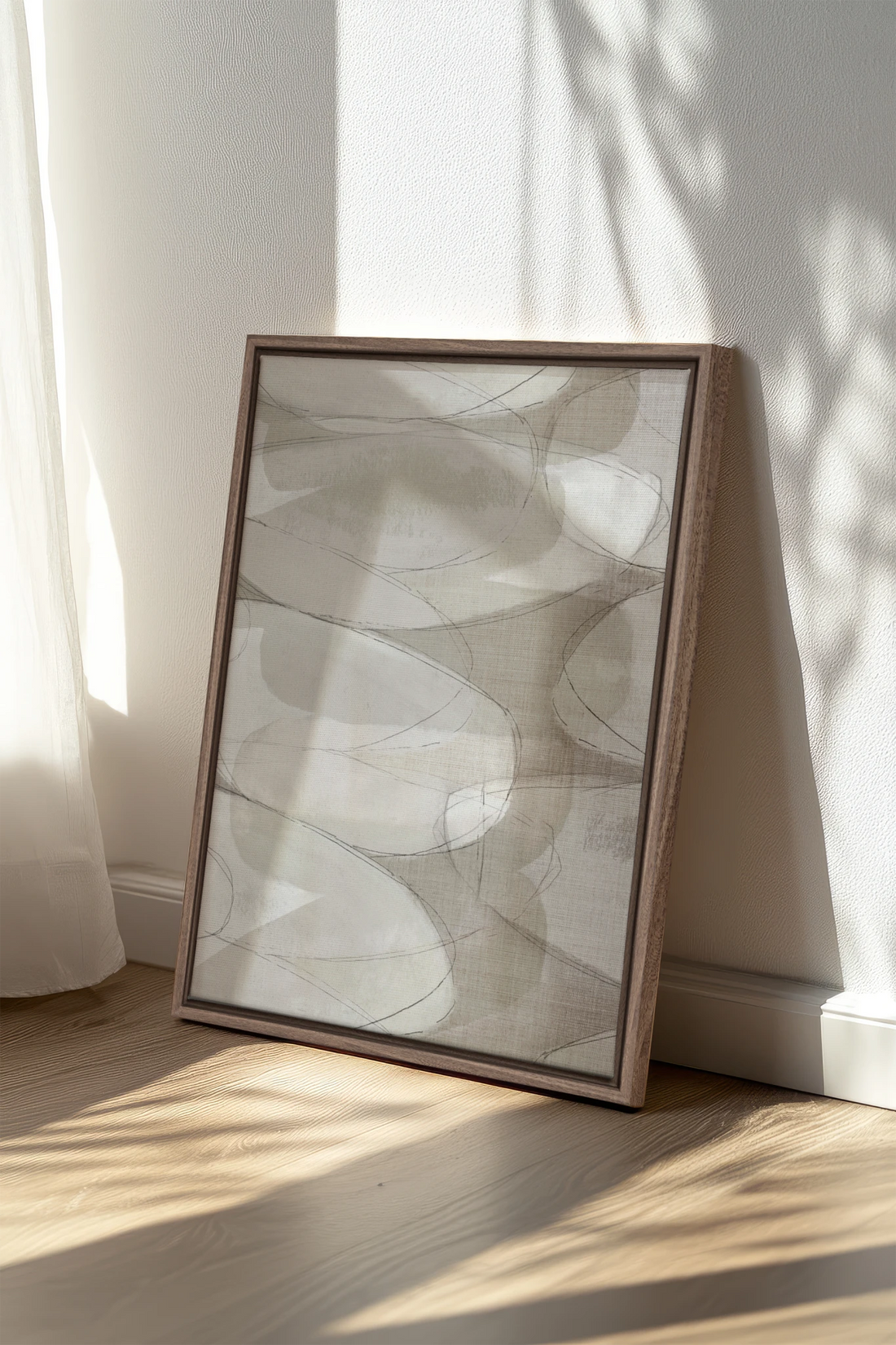 Sand Curves, Oeuvre sur toile étirée