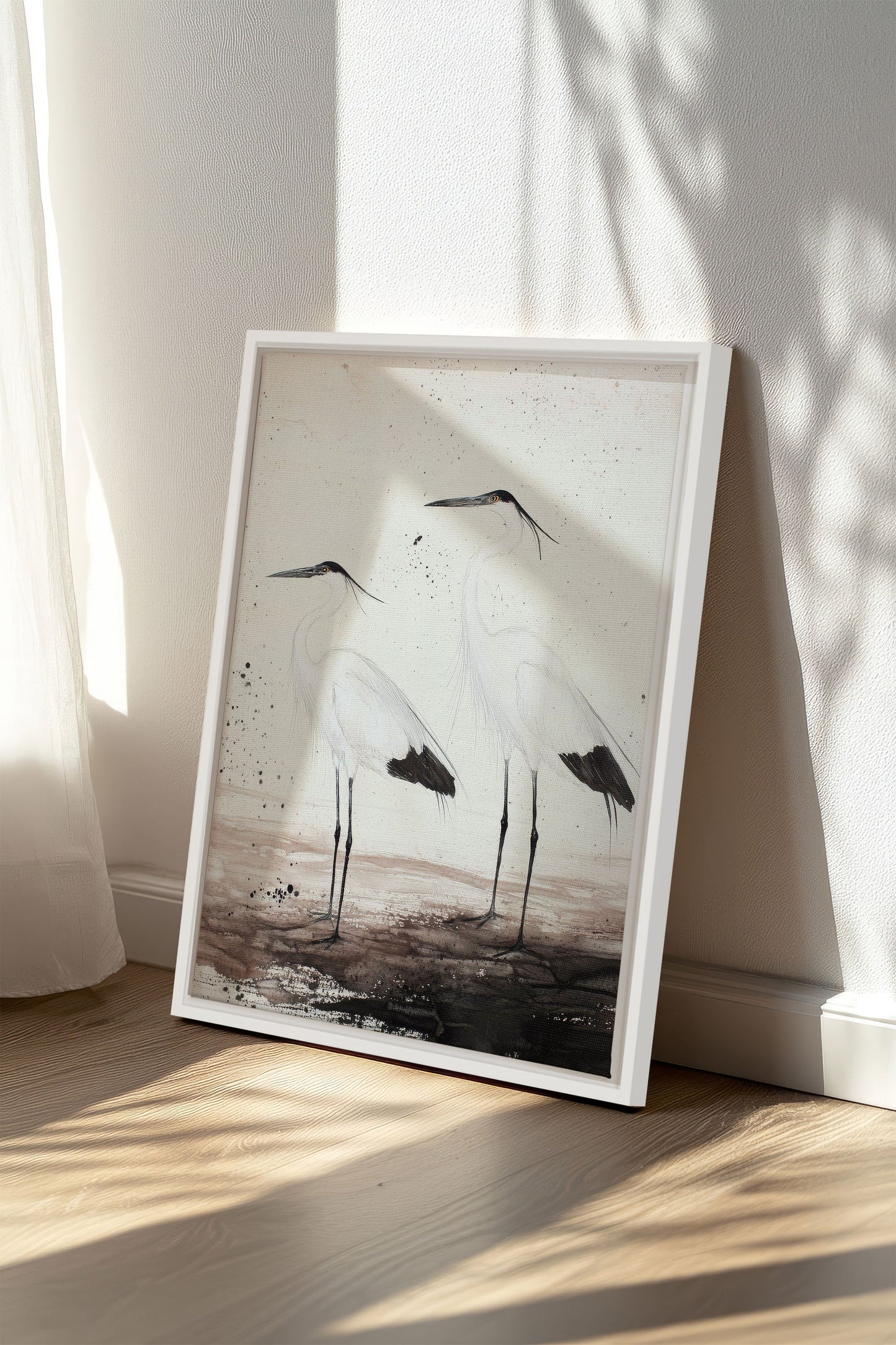 DANSE DES PLUMES, Work on stretched canvas