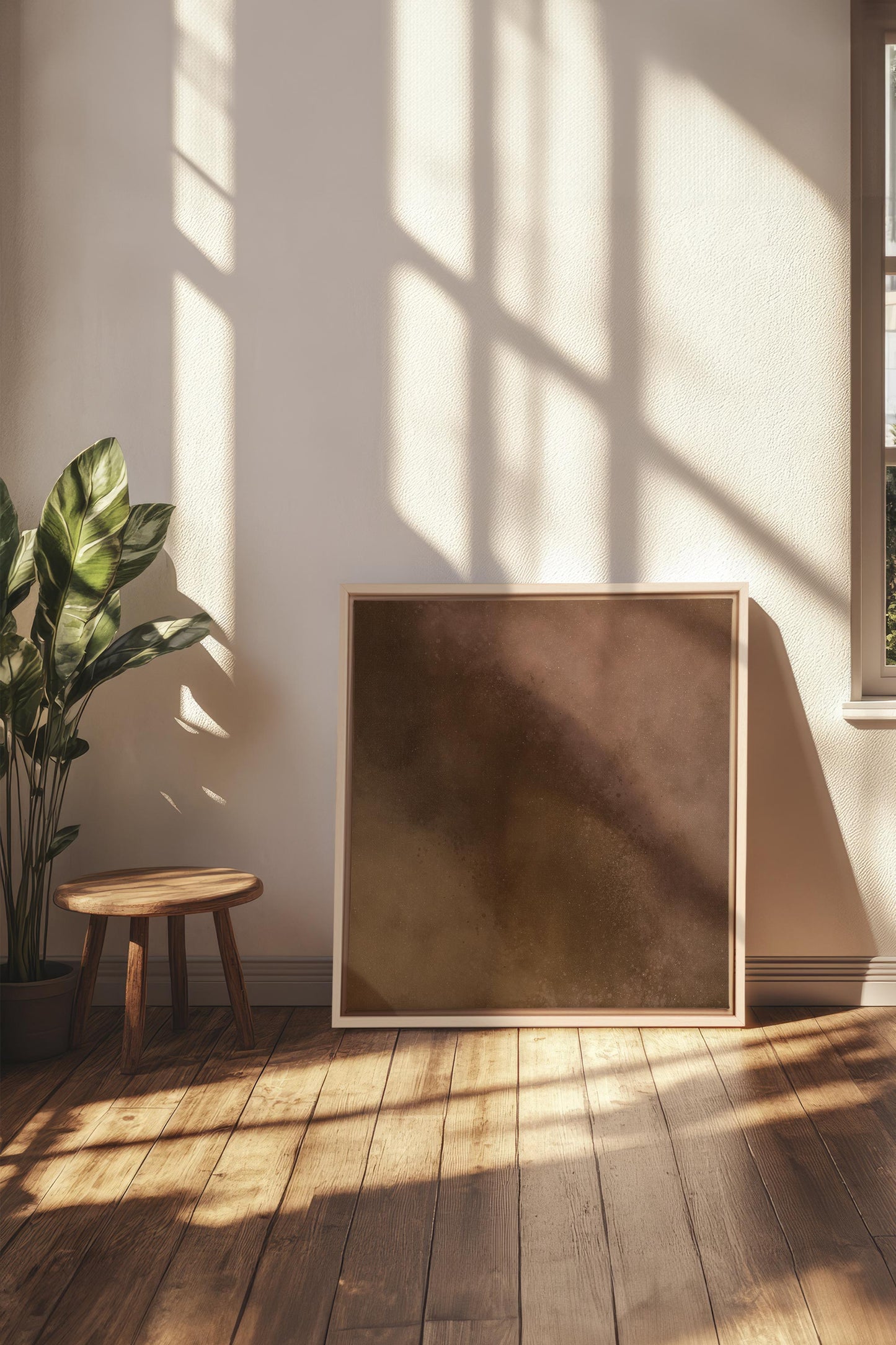 COCOA DUST, Oeuvre sur toile étirée