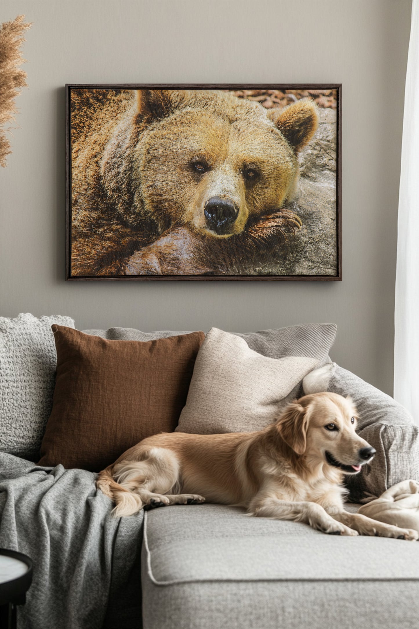 SOFT BEAST, Oeuvre sur toile étirée