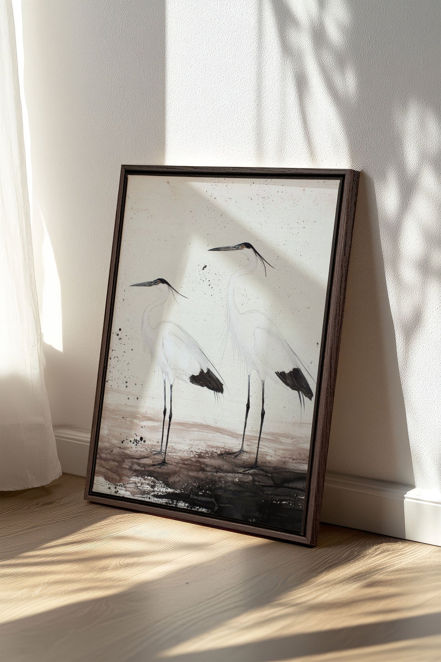 DANSE DES PLUMES, Work on stretched canvas