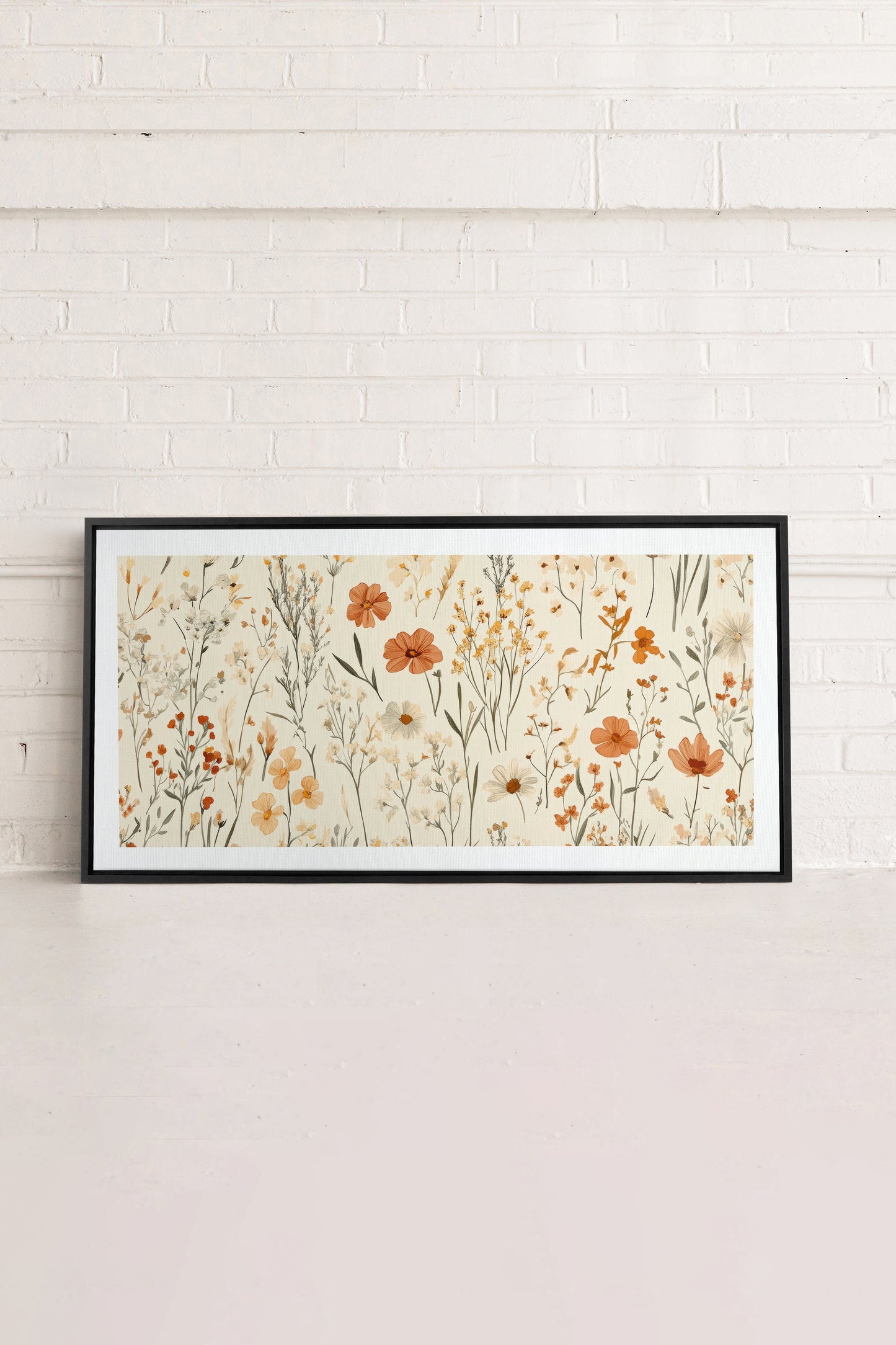 AUTUMN GARDEN, Work on stretched canvas
