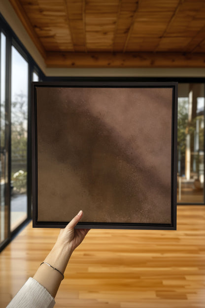 COCOA DUST, Oeuvre sur toile étirée
