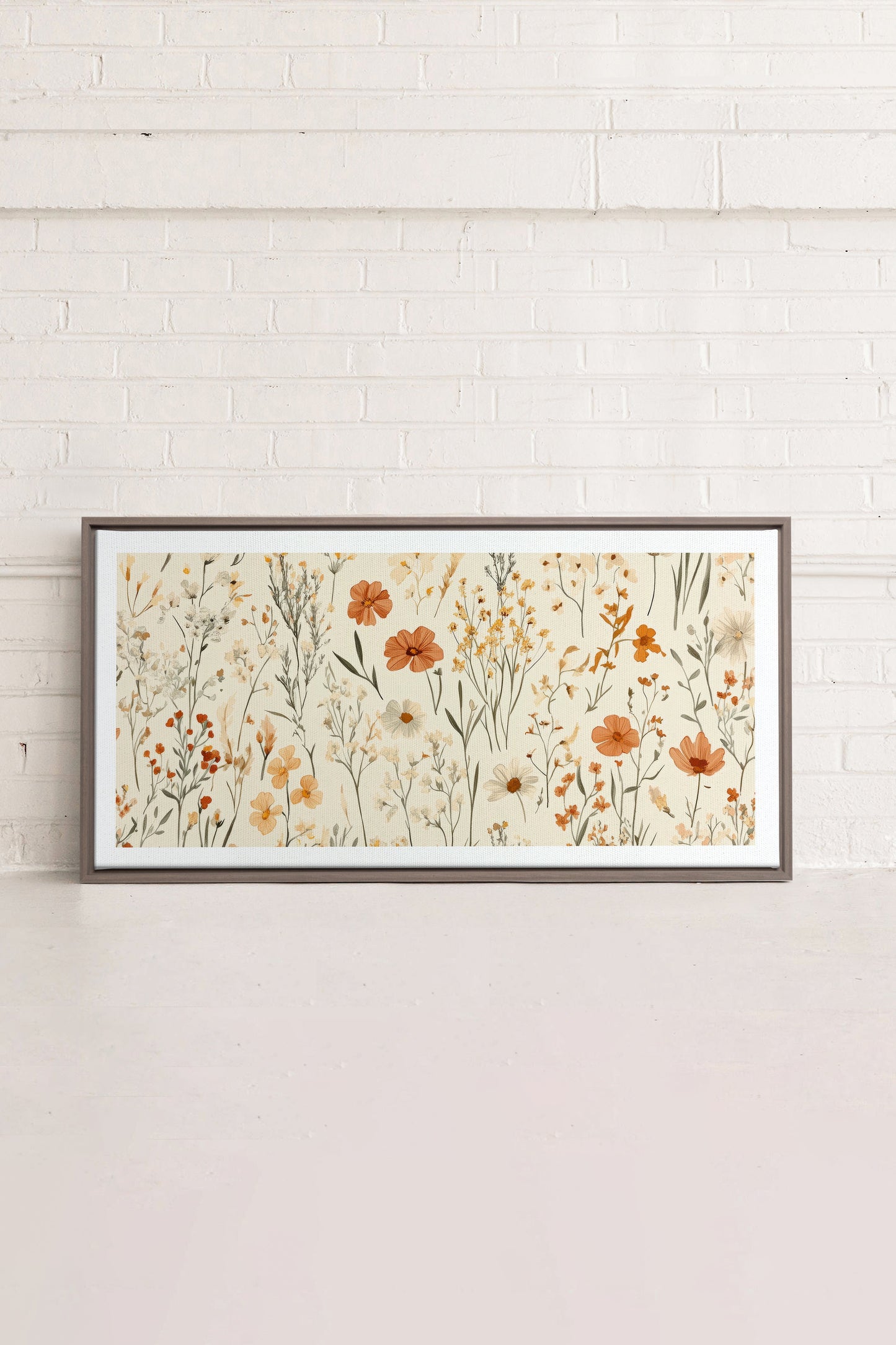 AUTUMN GARDEN, Work on stretched canvas