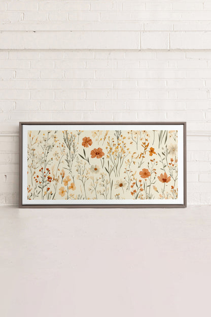 AUTUMN GARDEN, Work on stretched canvas