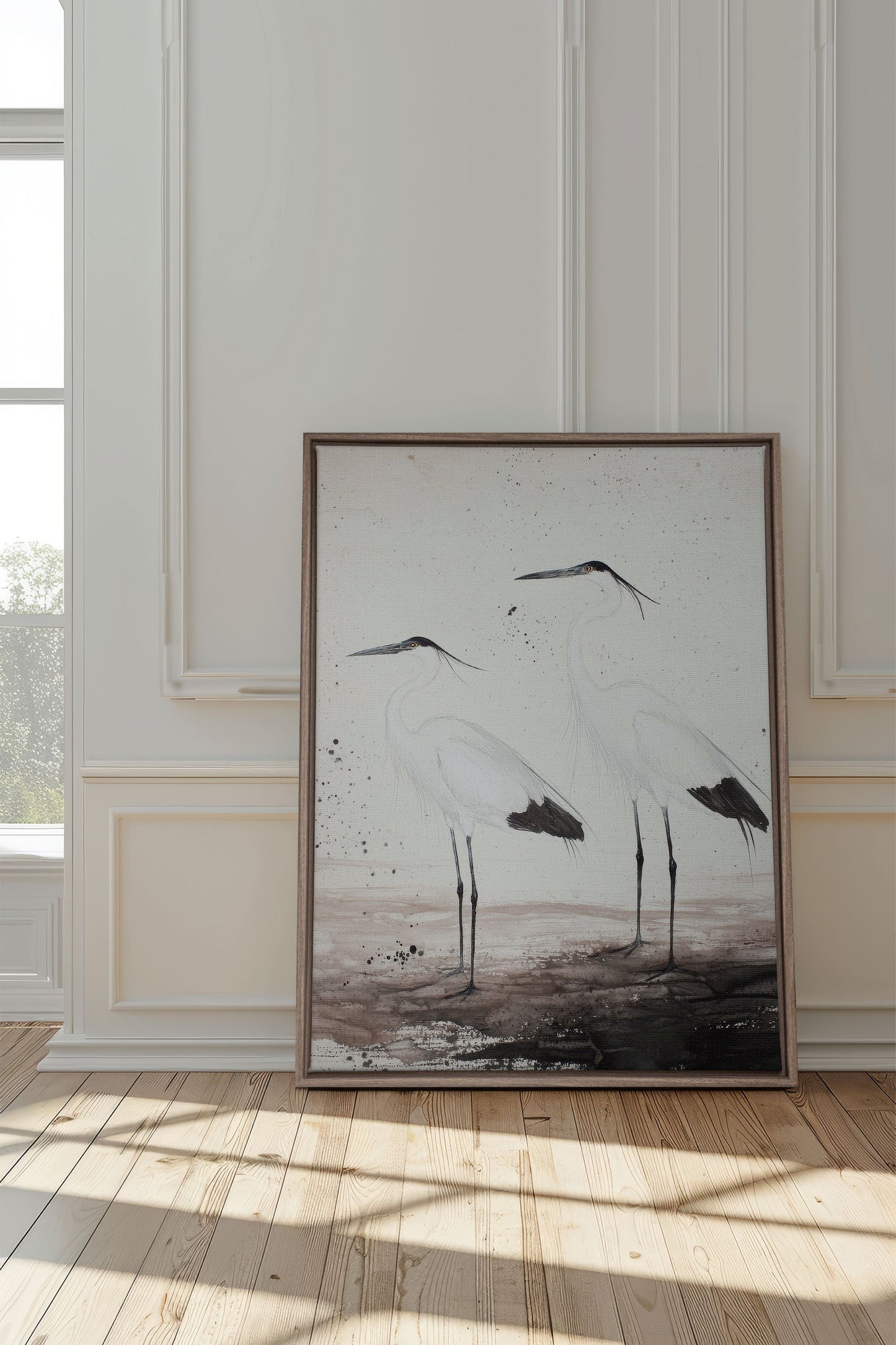 DANSE DES PLUMES, Work on stretched canvas