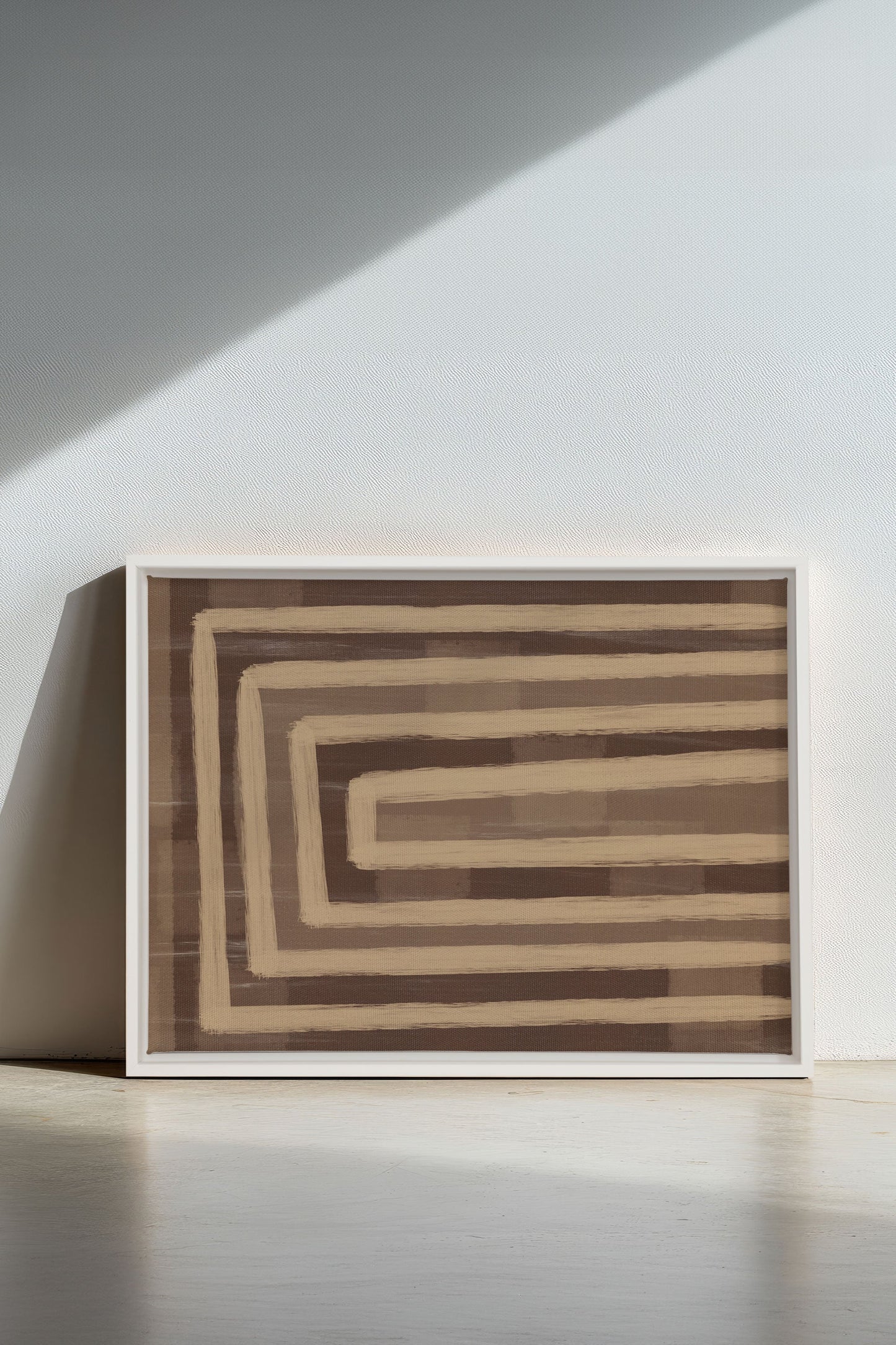 GOLDEN MAZE, Work on stretched canvas