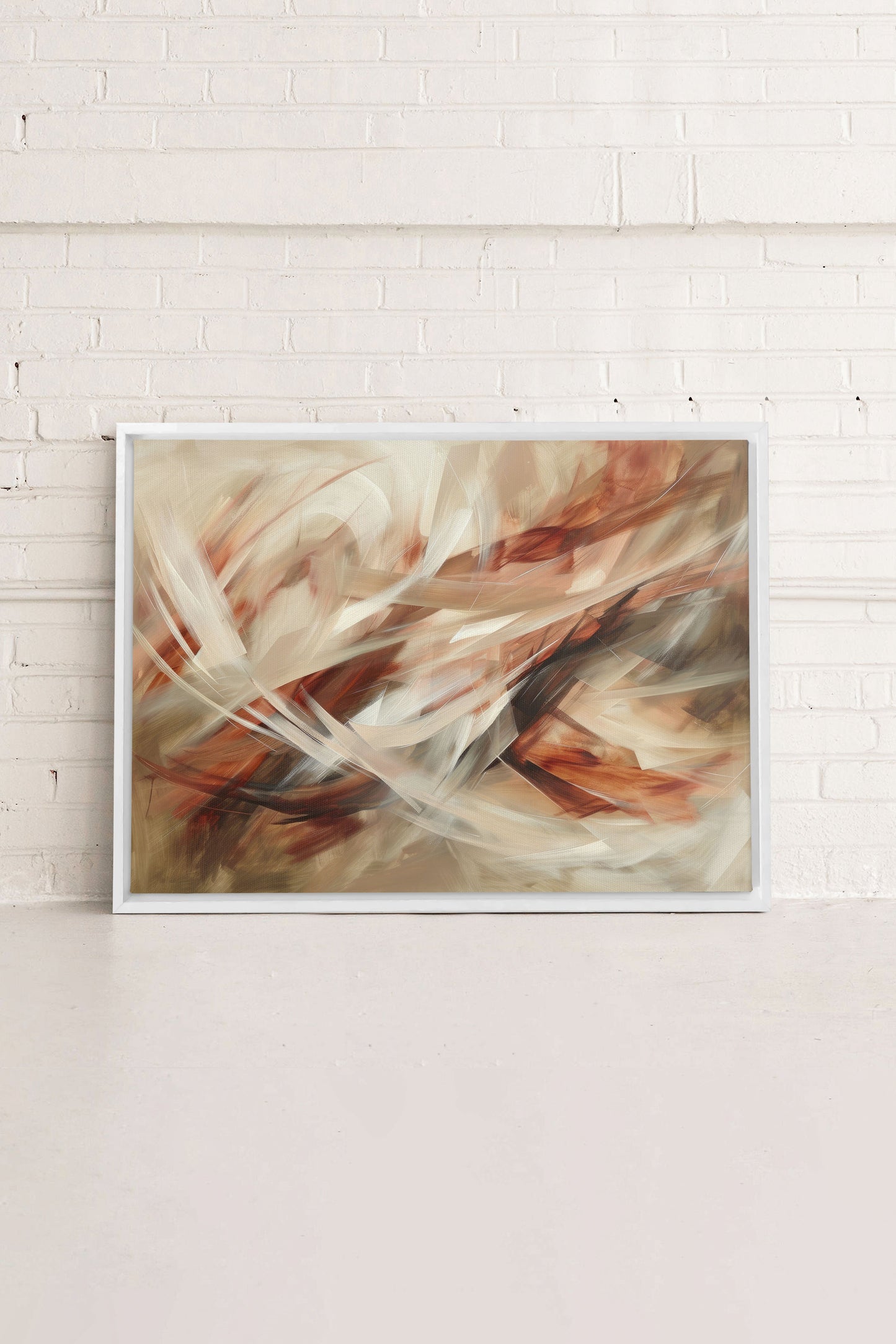 BLAZING SWIRLS, Work on stretched canvas