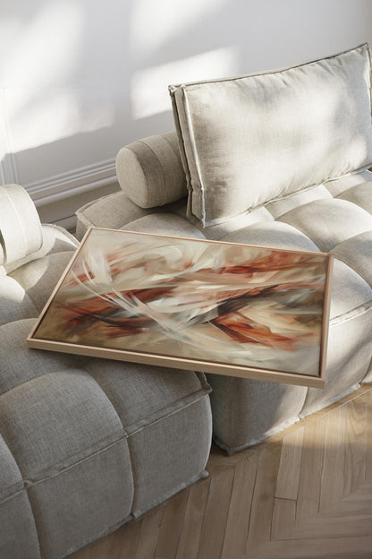 BLAZING SWIRLS, Work on stretched canvas
