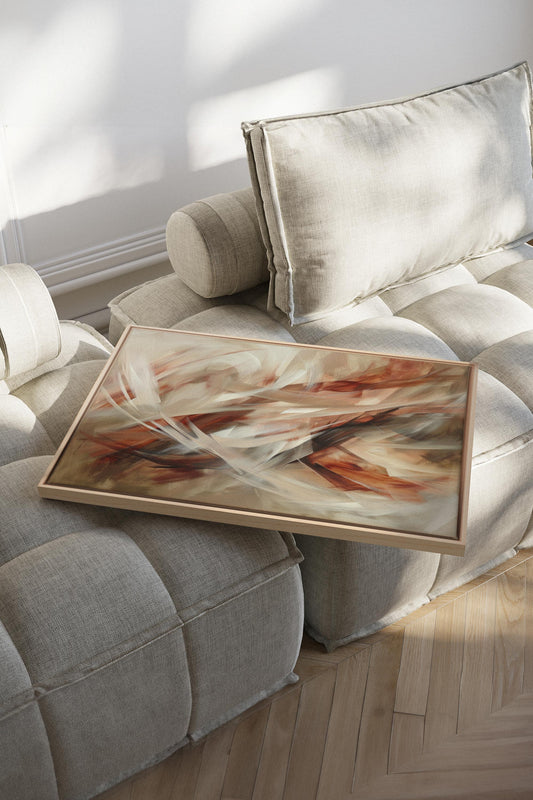BLAZING SWIRLS, Work on stretched canvas
