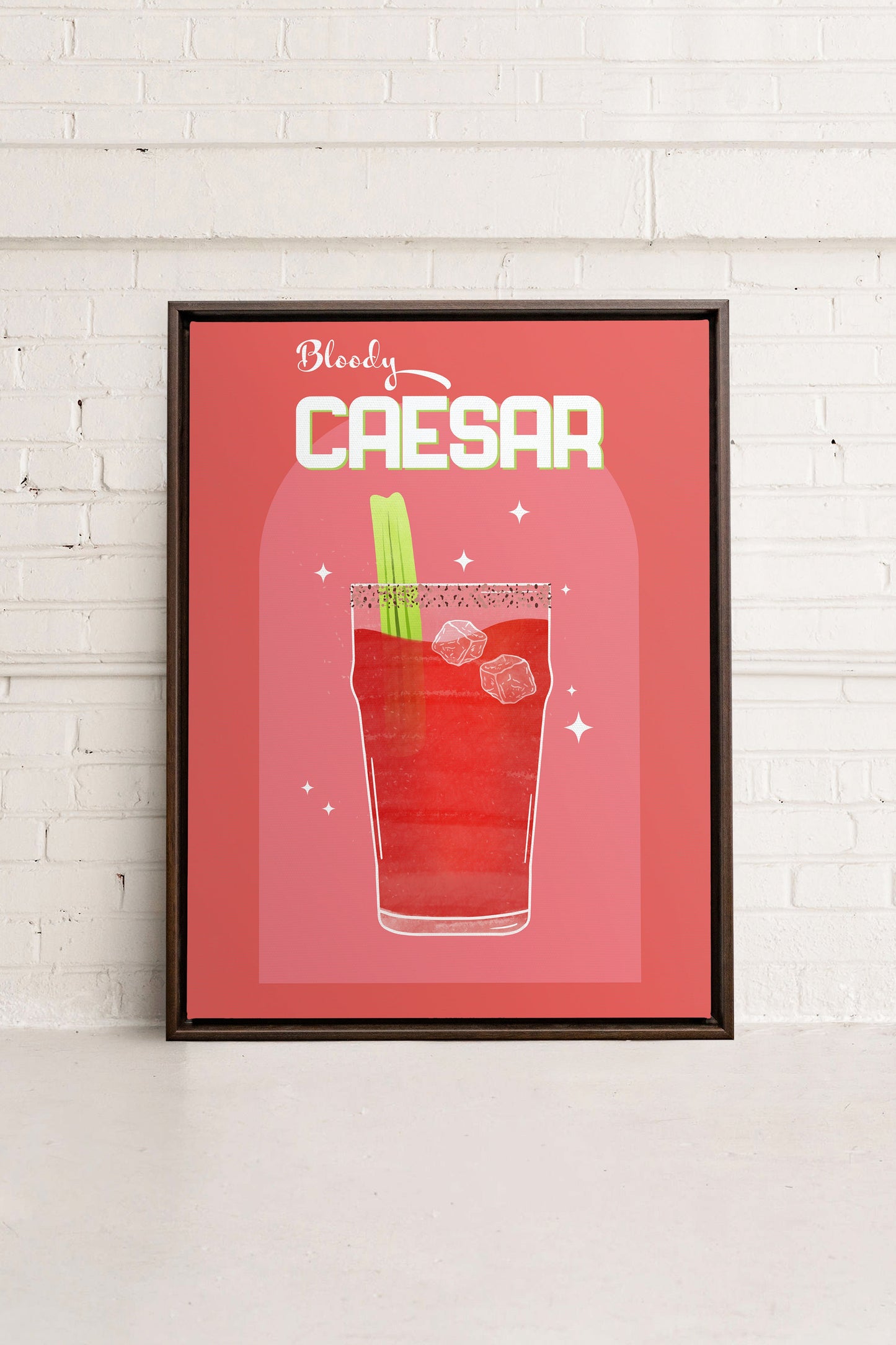 BLOODY CAESAR, Work on stretched canvas