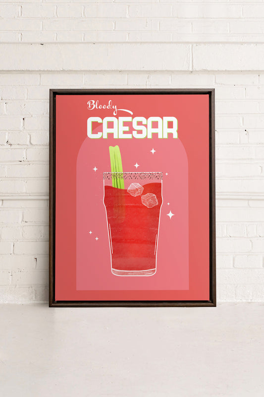 BLOODY CAESAR, Work on stretched canvas