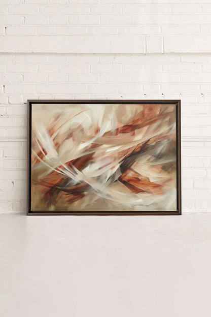 BLAZING SWIRLS, Work on stretched canvas