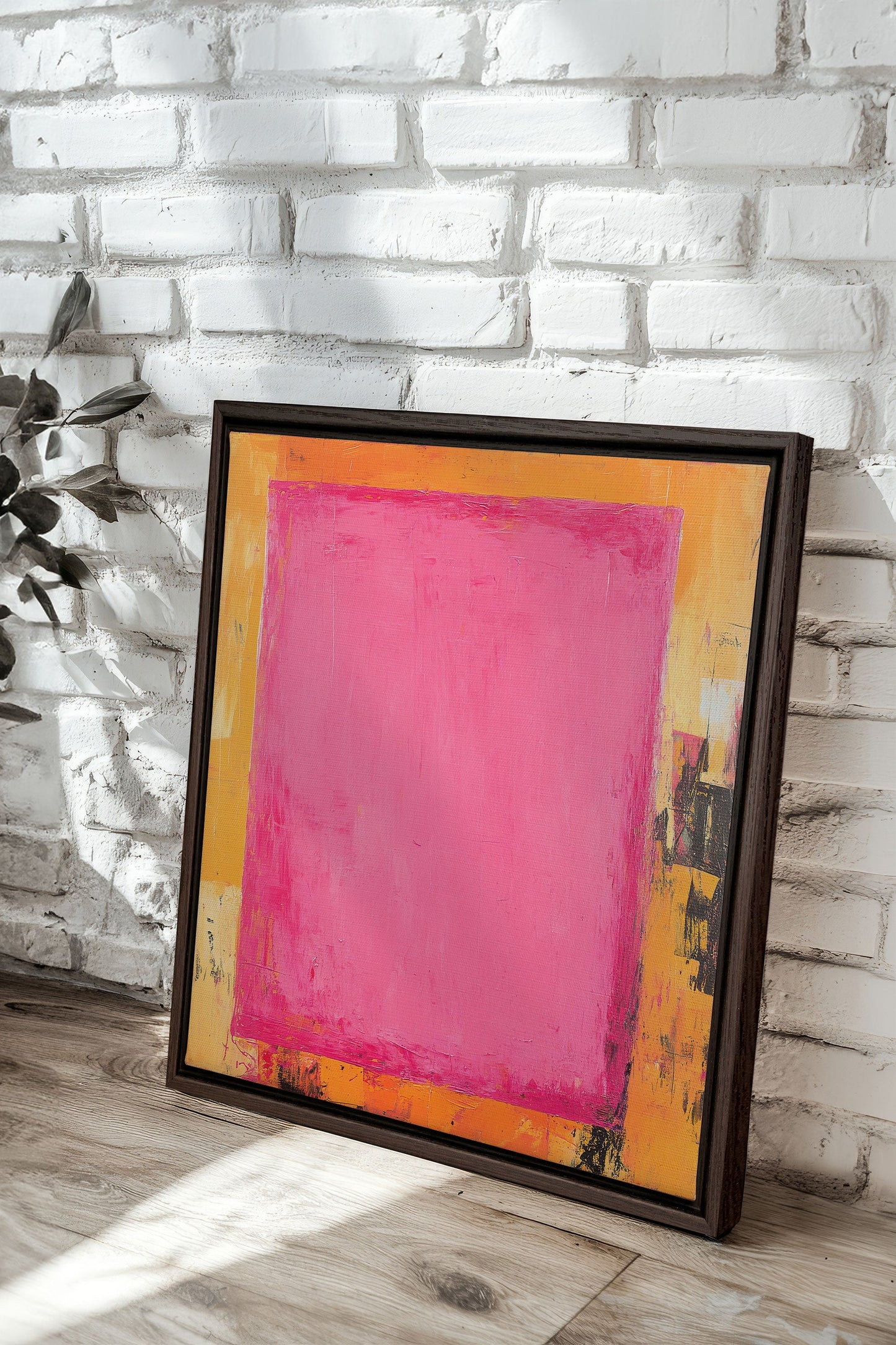 COLOR BLAZE, Work on stretched canvas