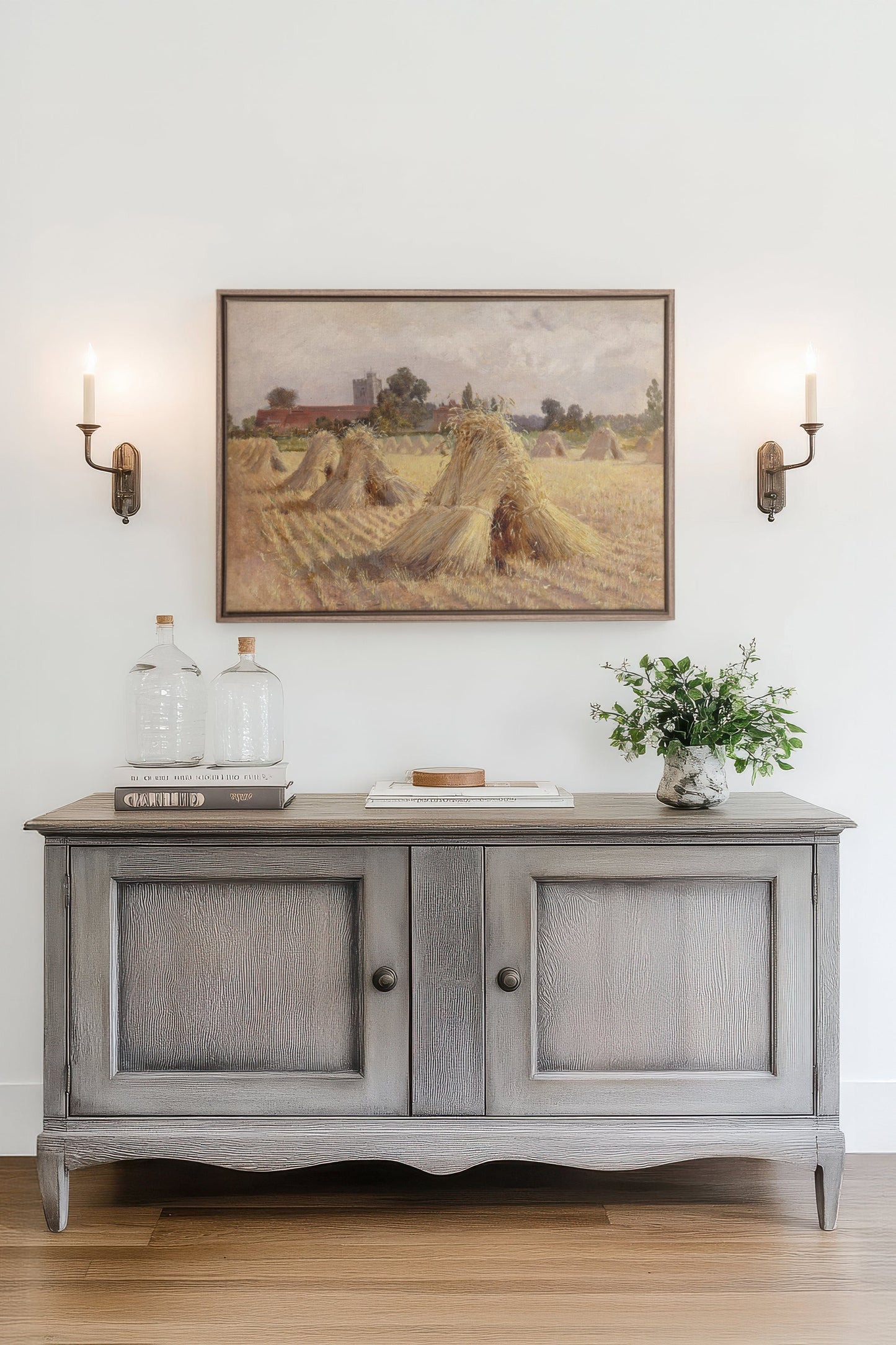 CHAMPS DES SOUVENIRS, Oeuvre sur toile étirée