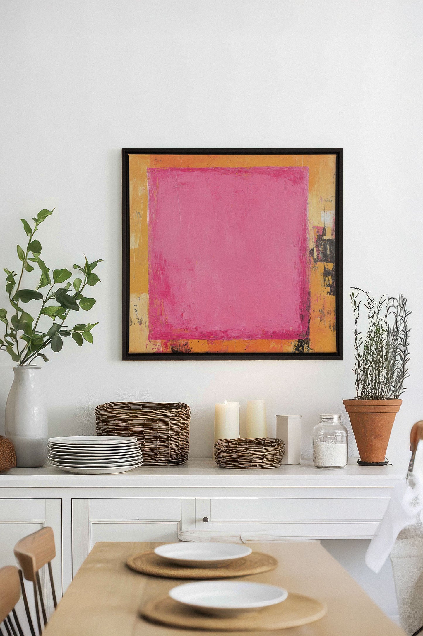 COLOR BLAZE, Work on stretched canvas