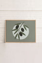 OLIVE MOON, Work on stretched canvas