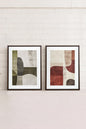 SEASONAL BALANCE (2 Works on stretched canvas)