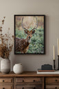LUEUR DES BOIS, Oeuvre sur toile étiré