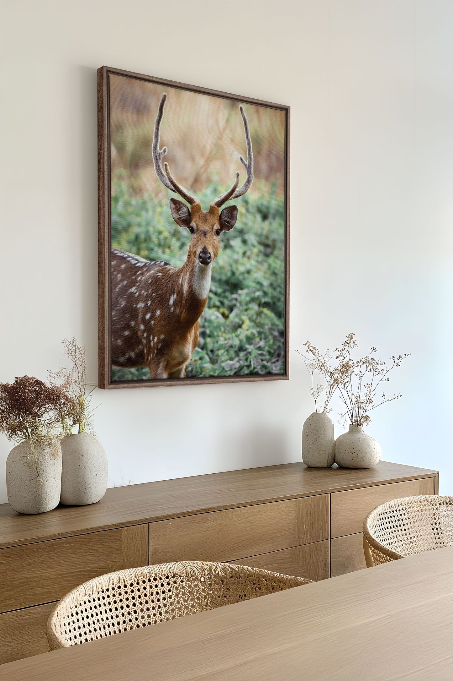 LUEUR DES BOIS, Oeuvre sur toile étiré