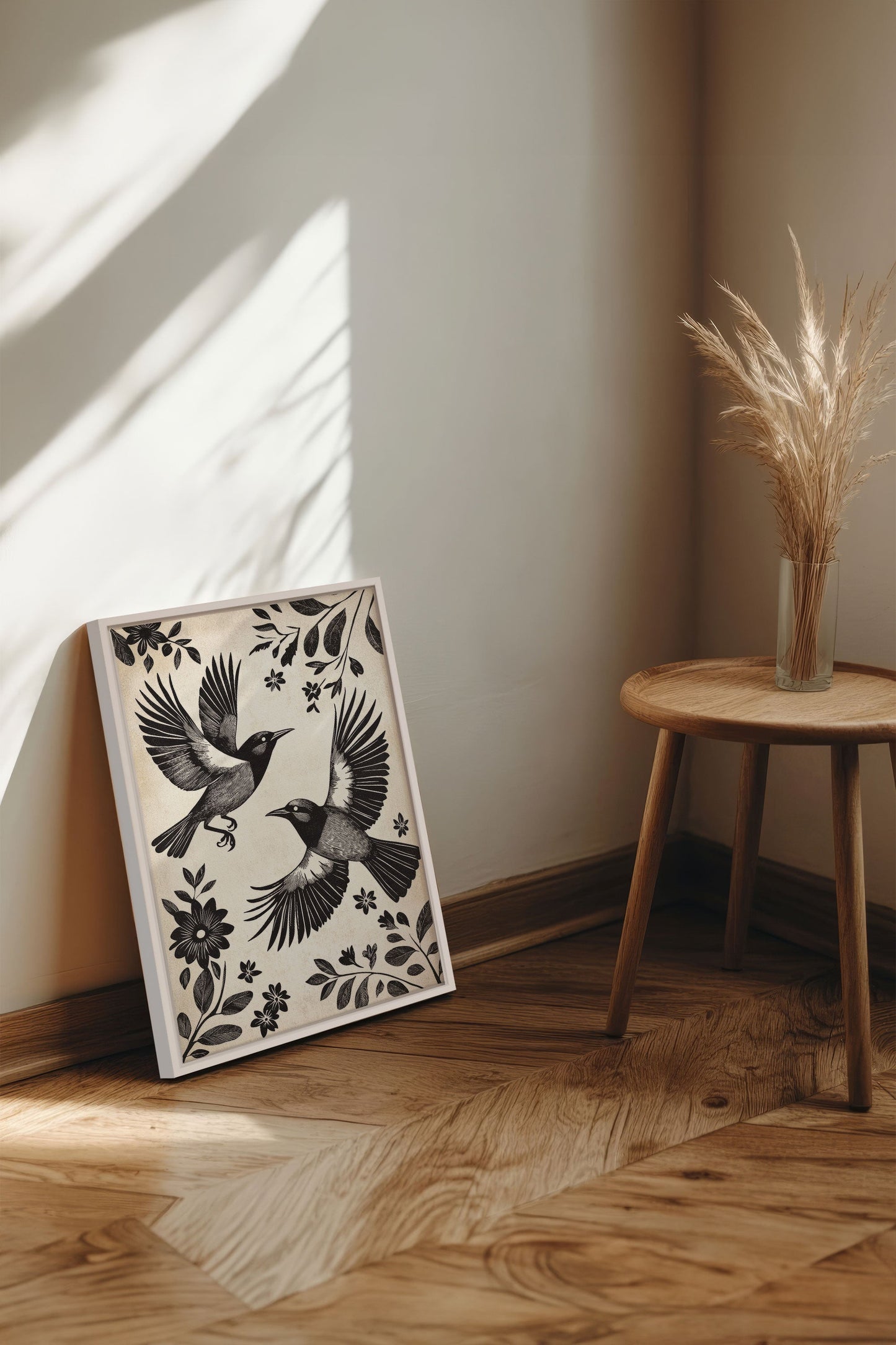 DARK WINGS, Work on stretched canvas