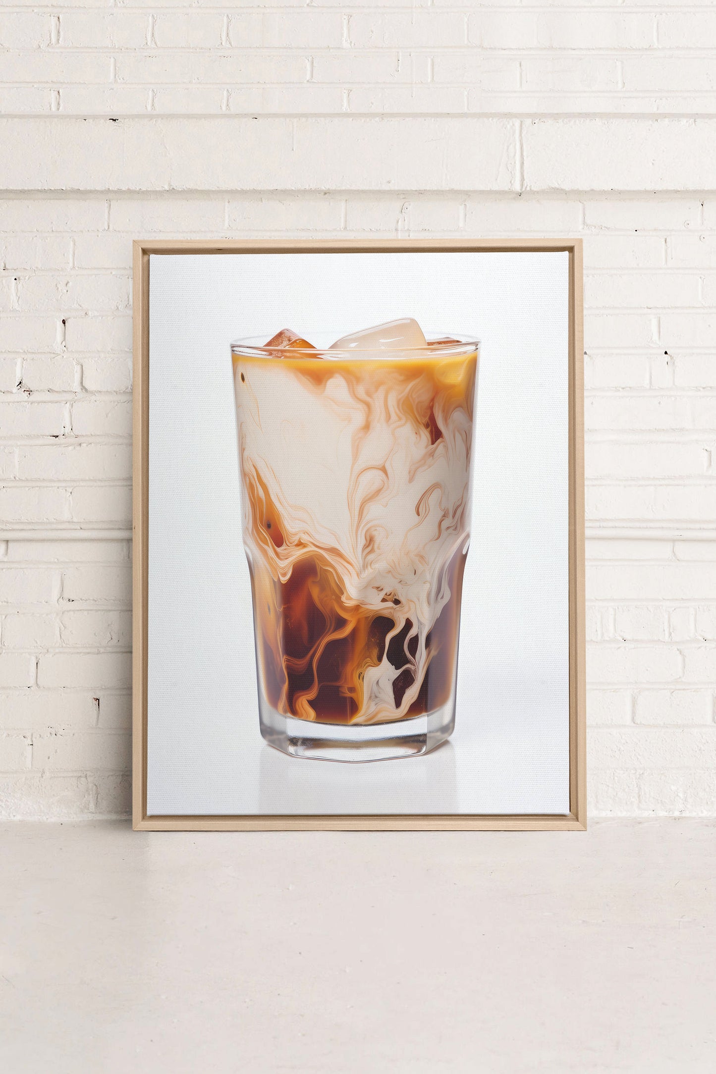 ICED COFFEE, Work on stretched canvas