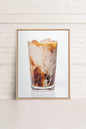 ICED COFFEE, Work on stretched canvas