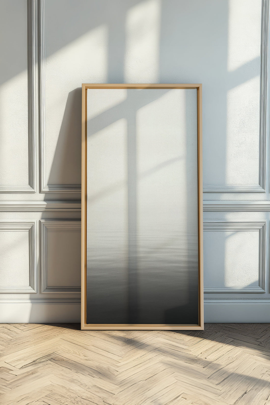 OLEKA CANVAS - SOOTHING MIST, Oeuvre sur toile étirée, encadré Naturel Clair
