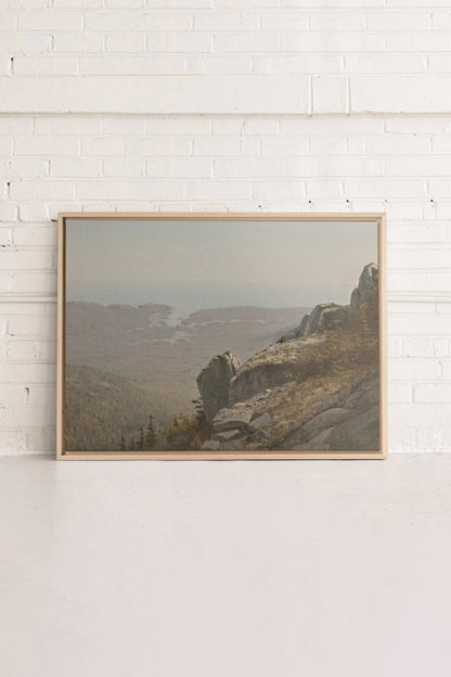 ROCKY CLIFF, Work on stretched canvas