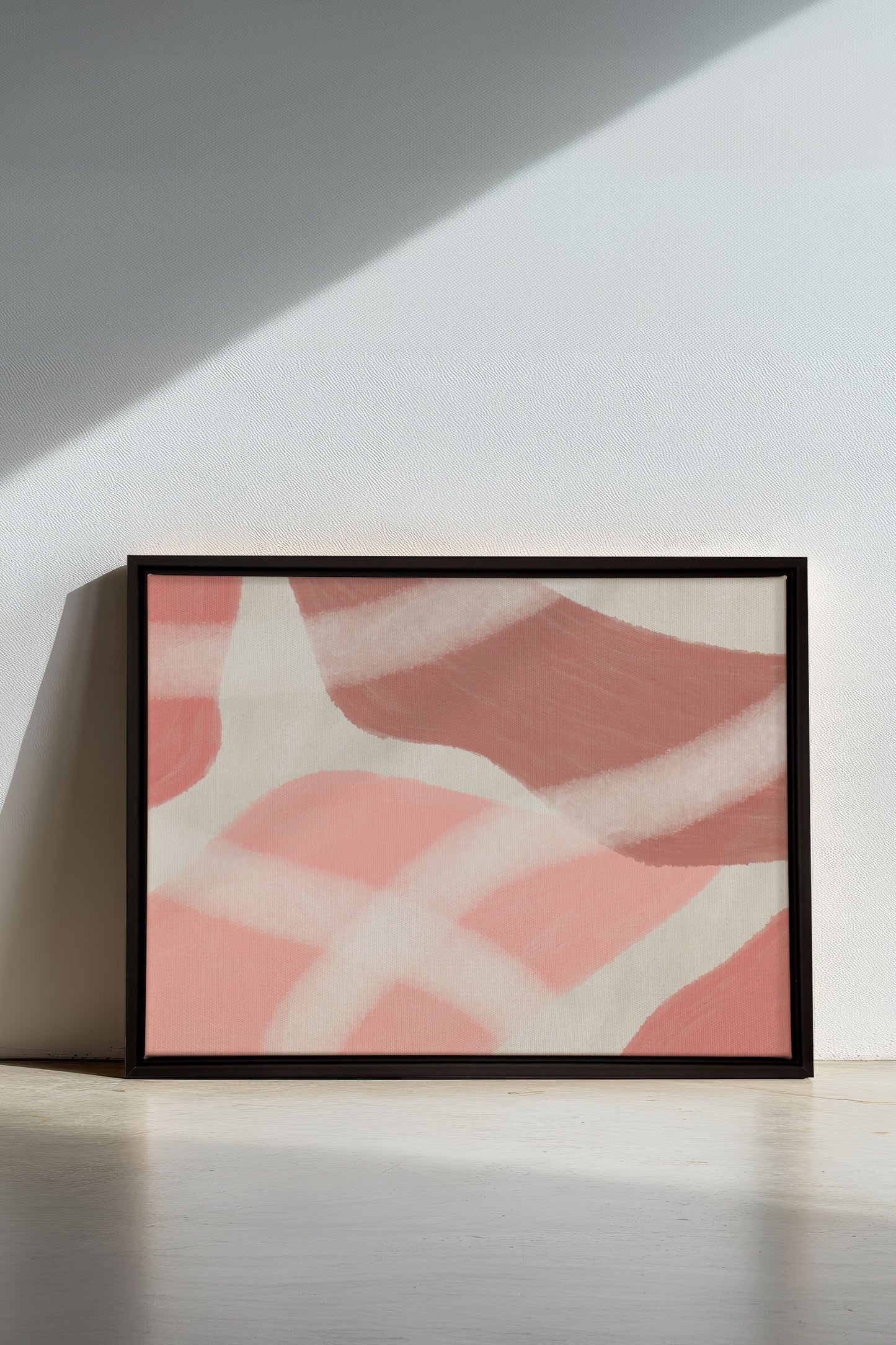 ROSY GLOW, Work on stretched canvas