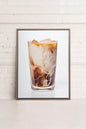 ICED COFFEE, Work on stretched canvas