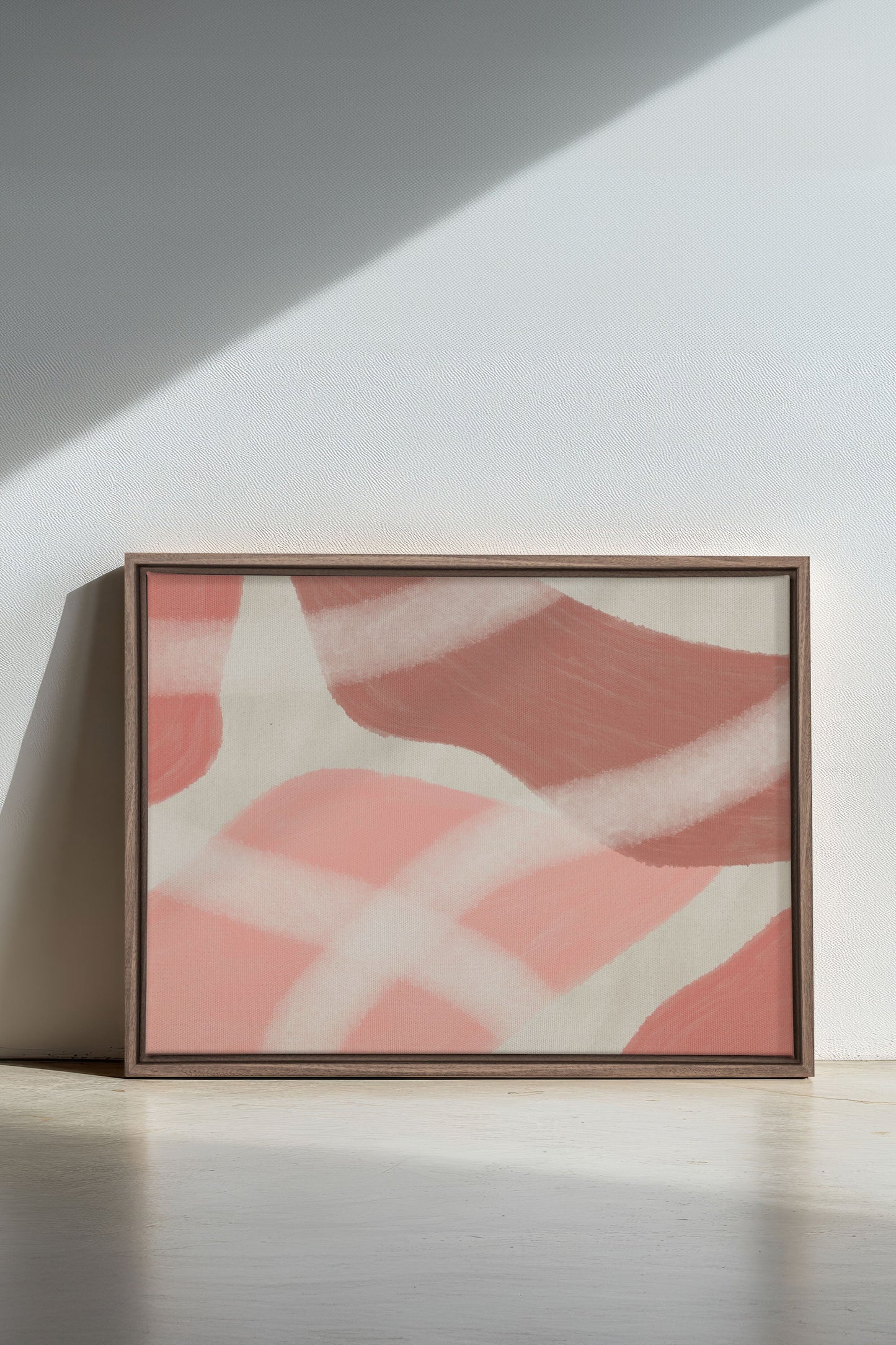 ROSY GLOW, Work on stretched canvas