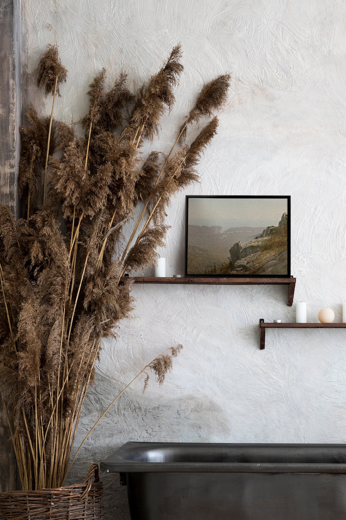 ROCKY CLIFF, Work on stretched canvas