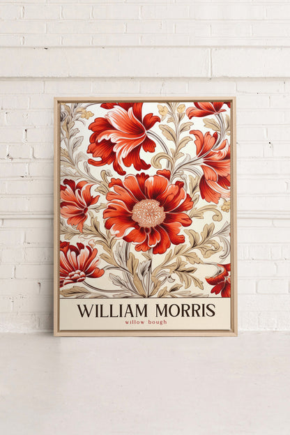 WILLIAM BOUGH, Artwork on stretched canvas, framed Natural Light