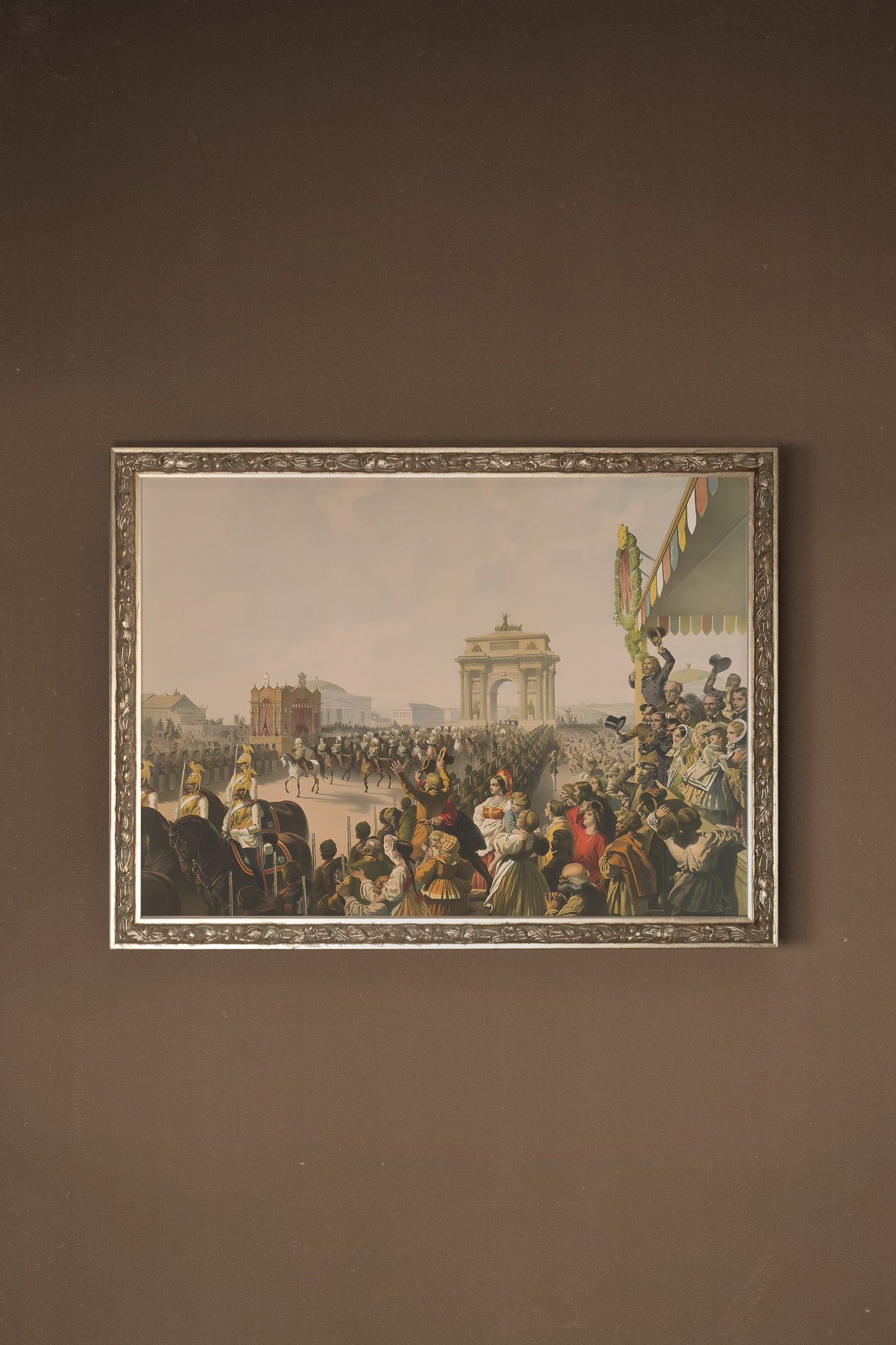 GLORY DAY, VINTAGE SILVER FRAME