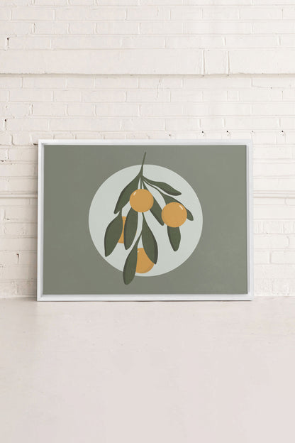 LUNAR CITRUS, Work on stretched canvas