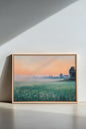 MORNING LIGHT, Work on stretched canvas