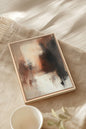 MUTED FLAMES, Work on stretched canvas
