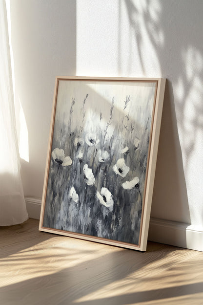 WHITE VEIL, Work on stretched canvas