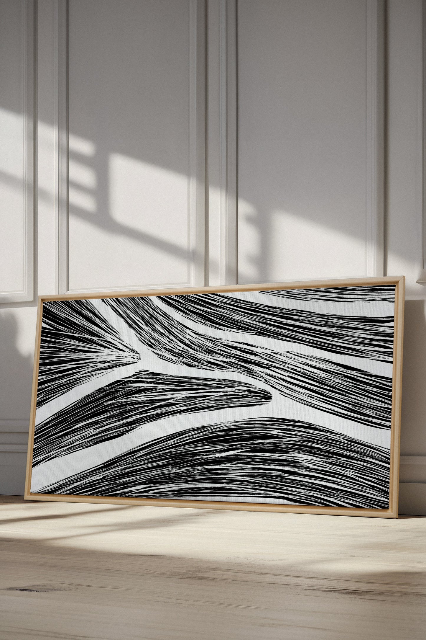 FLUID IMPULSES, Oeuvre sur toile étirée
