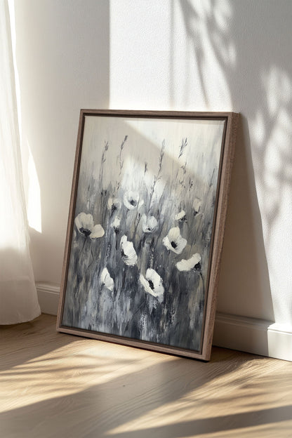WHITE VEIL, Work on stretched canvas