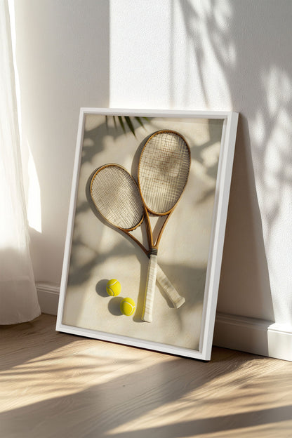 MATCH D'ÉTÉ, Work on stretched canvas