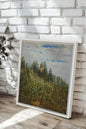 VERSANTS SAUVAGES, Work on stretched canvas