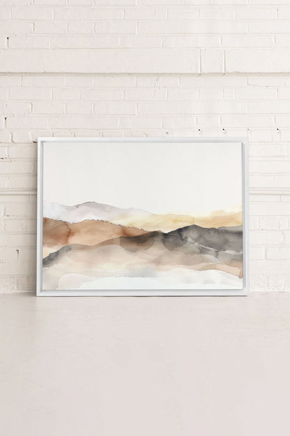 MUTED LINES, Work on stretched canvas