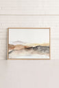 MUTED LINES, Work on stretched canvas