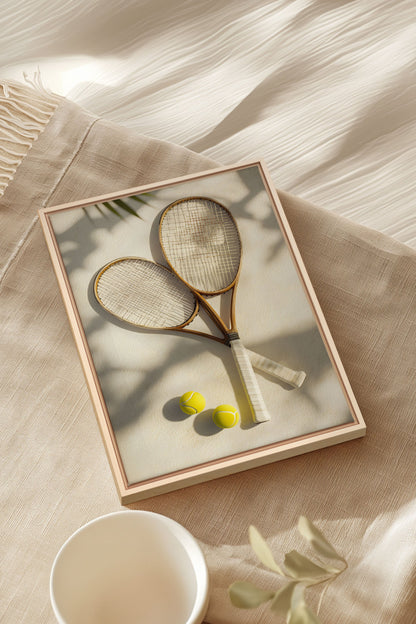 MATCH D'ÉTÉ, Work on stretched canvas