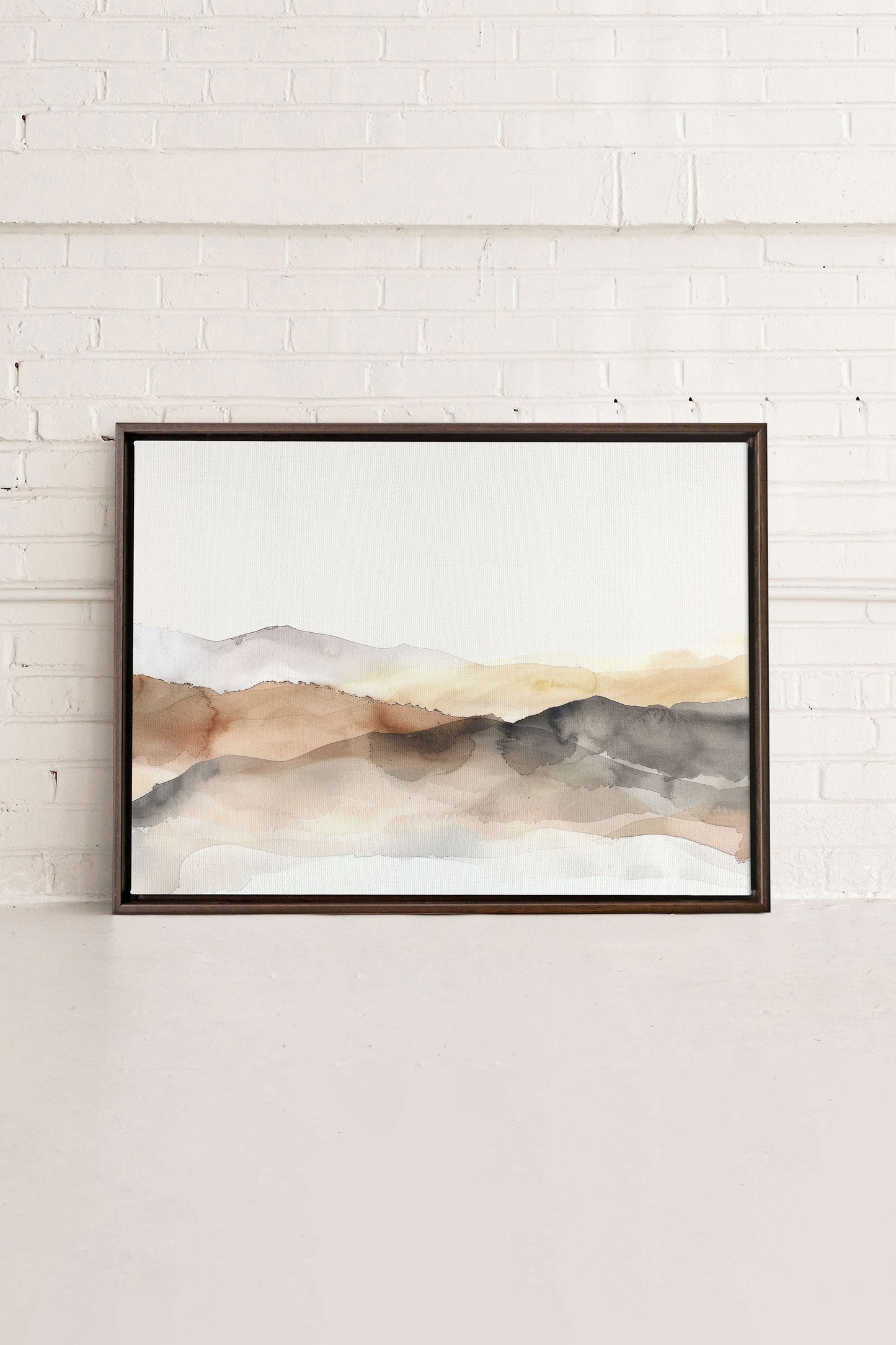 MUTED LINES, Work on stretched canvas